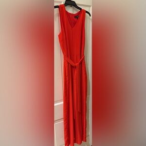 Orange Banana Republic jumpsuit